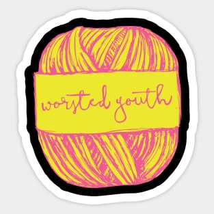 Worsted Youth Sticker